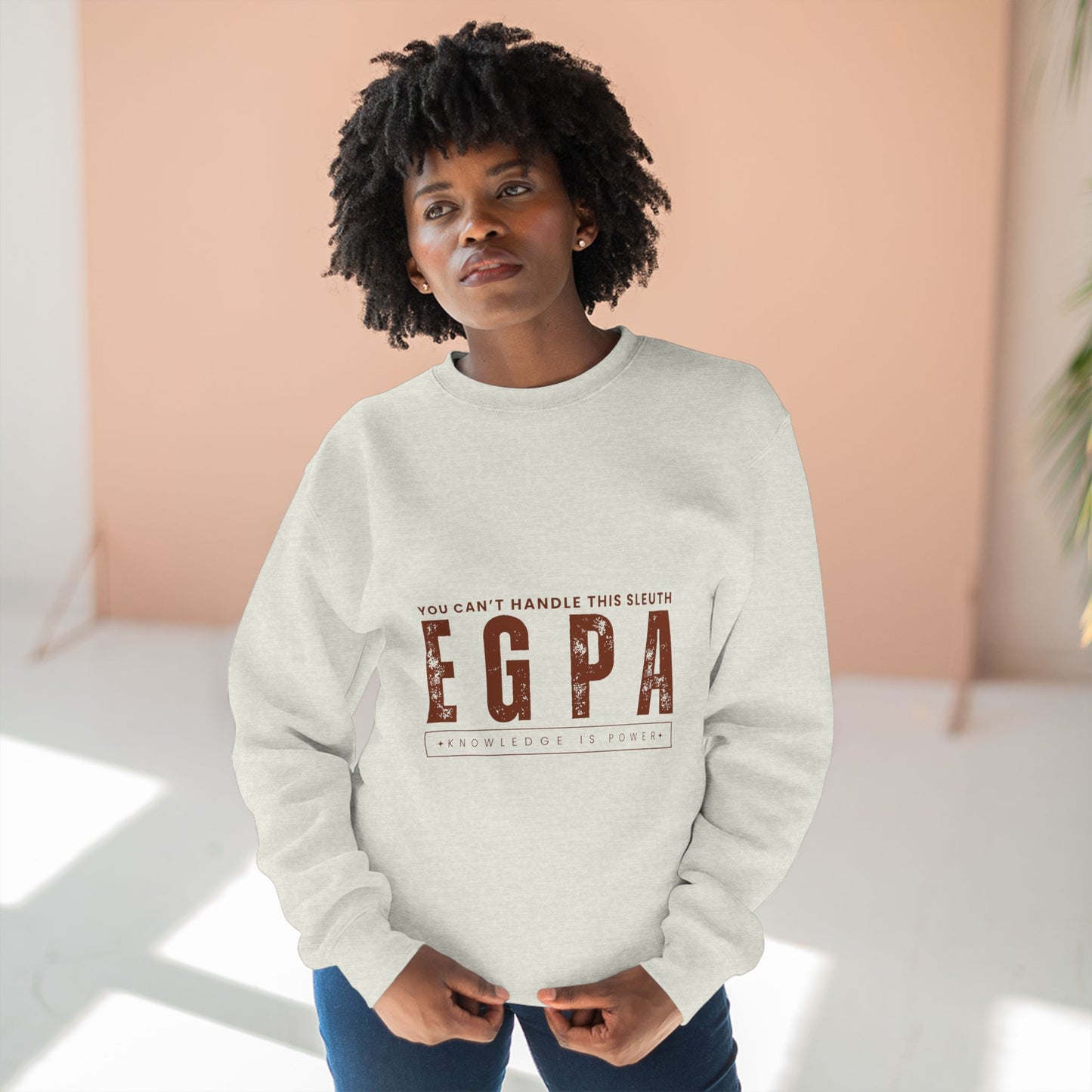 EGPA Crewneck Sweatshirt — Medical Pride Pulmonary Vasculitis Support Top