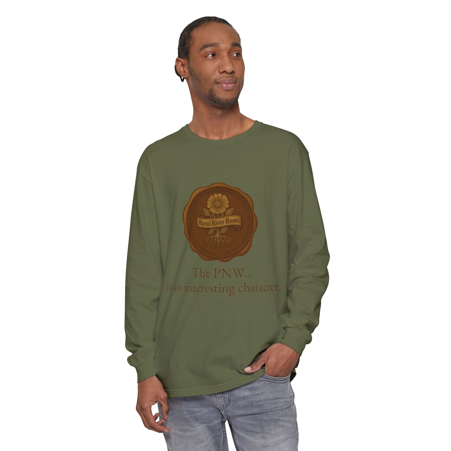 PNW Character Unisex Long Sleeve T-Shirt