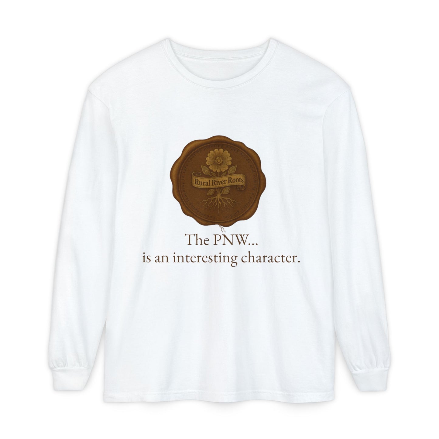 PNW Character Unisex Long Sleeve T-Shirt