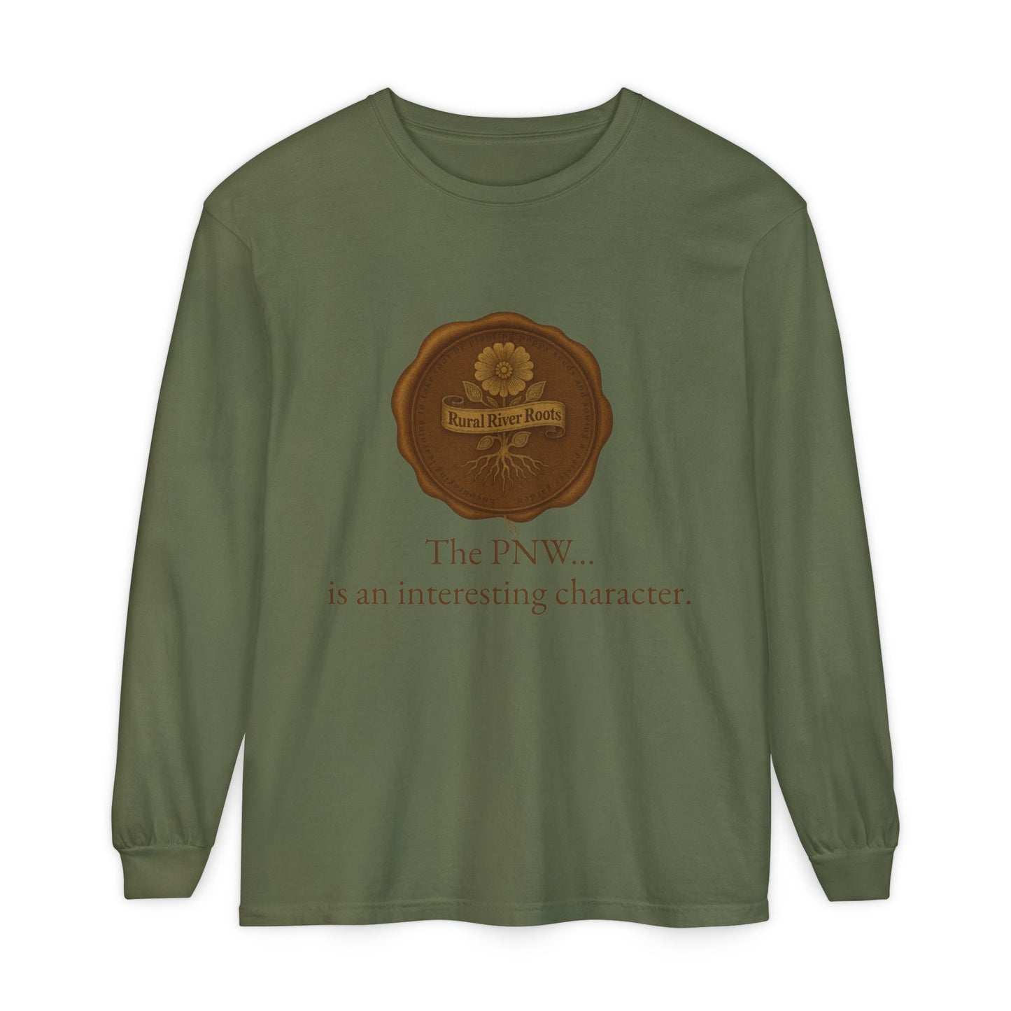 PNW Character Unisex Long Sleeve T-Shirt