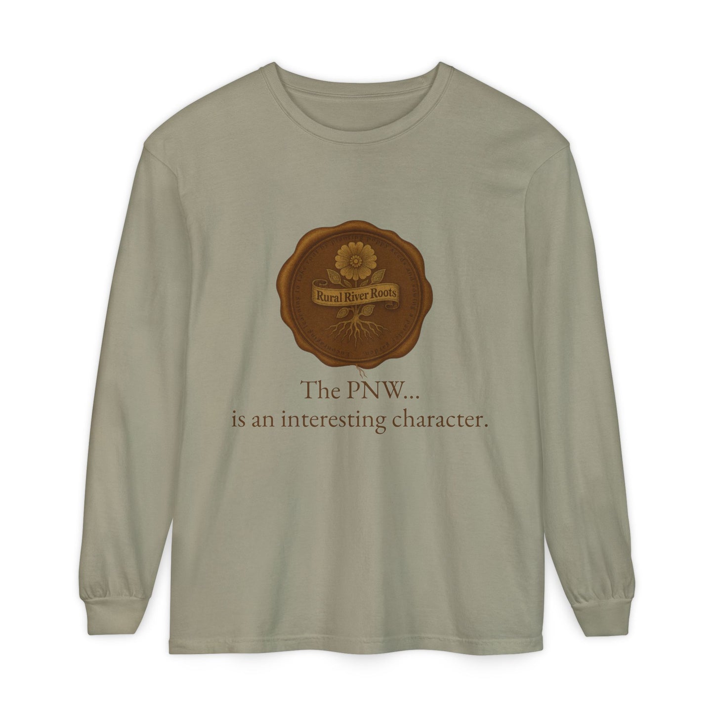 PNW Character Unisex Long Sleeve T-Shirt