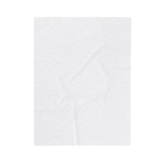 Nature-Inspired Velveteen Plush Blanket